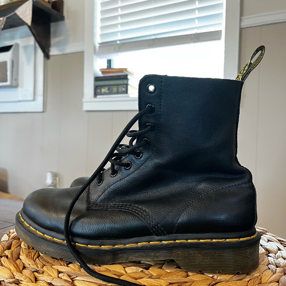 Dr. Martens Black Leather Boots